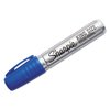 Sharpie King Size Permanent Marker, Broad Chisel Tip, Blue, PK12 15003